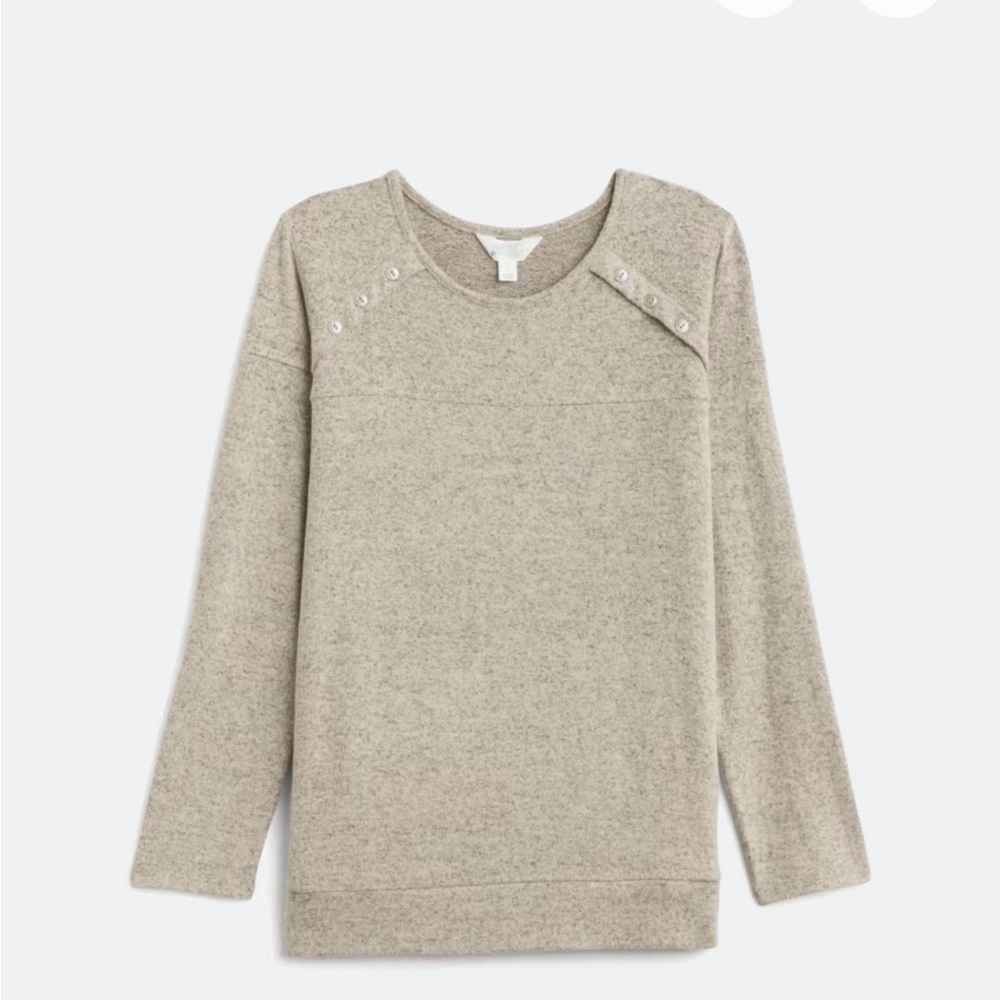 Stitch Fix Market & Spruce Brushed Knit Top size Small